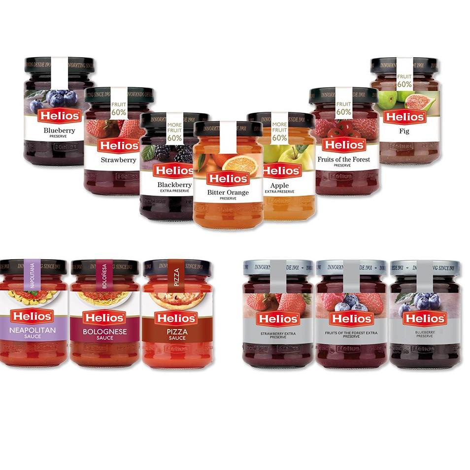 

((Z-AHR_㊛)) Selai Buah Helios Diet Fruit of the Forest Extra Preserve 280g-langsung kirim