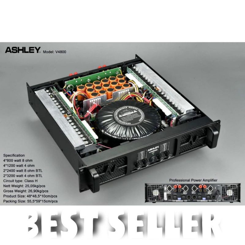 Power Ashley V4800 (4 Channel)