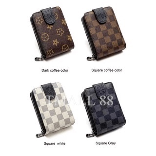 ♥TMALL88♥ Dompet Kartu Resleting 11 slot dompet Lipat Wanita Style ala korea