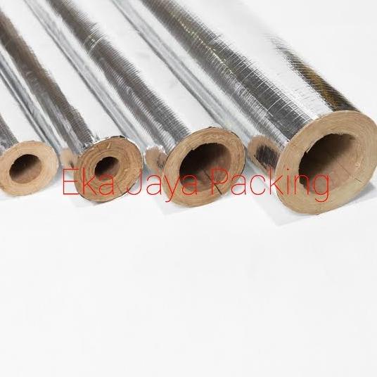 

Rockwool Pipe 8" x 50mm ( Rockwool Pipa Lapis Alumunium Foil )
