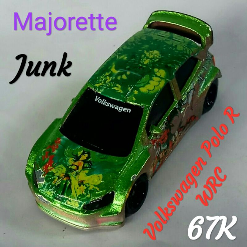 Diecast Majorette Volkswagen Polo R WRC Custom