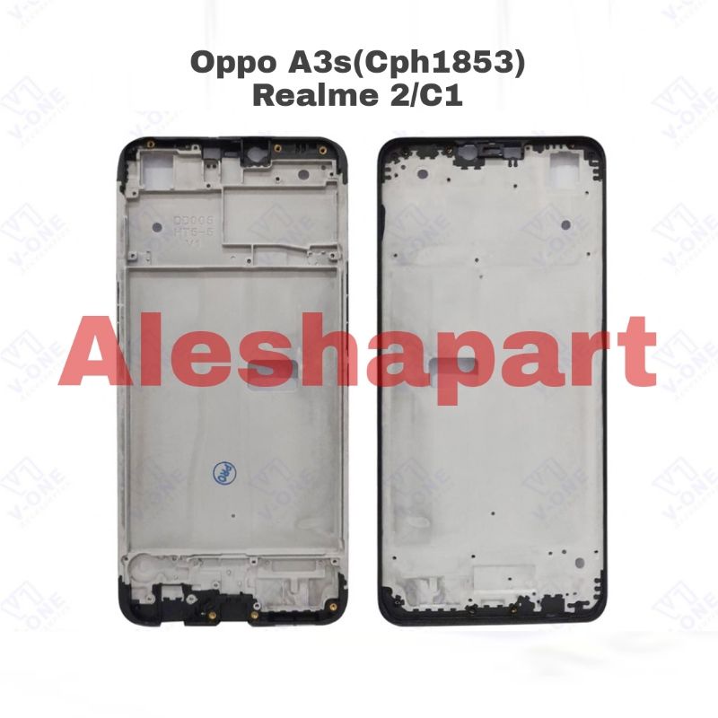 Frame/Middle/Bezel Oppo A3s (Cph1853) / Realme 2/C1