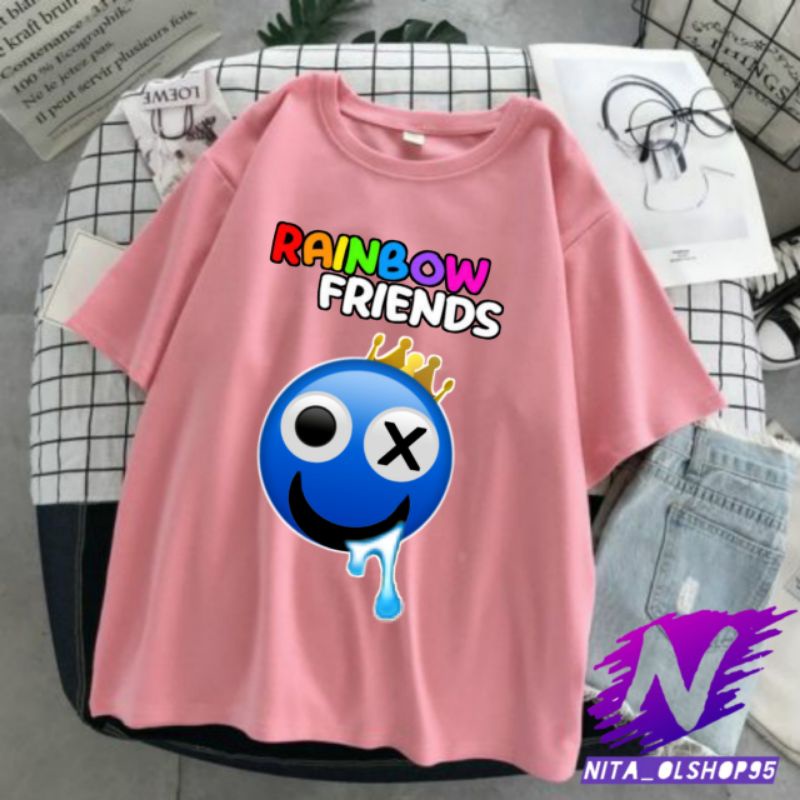 baju anak rainbow friends baju rainbow friends terbaru baju kaos atasan anak premium