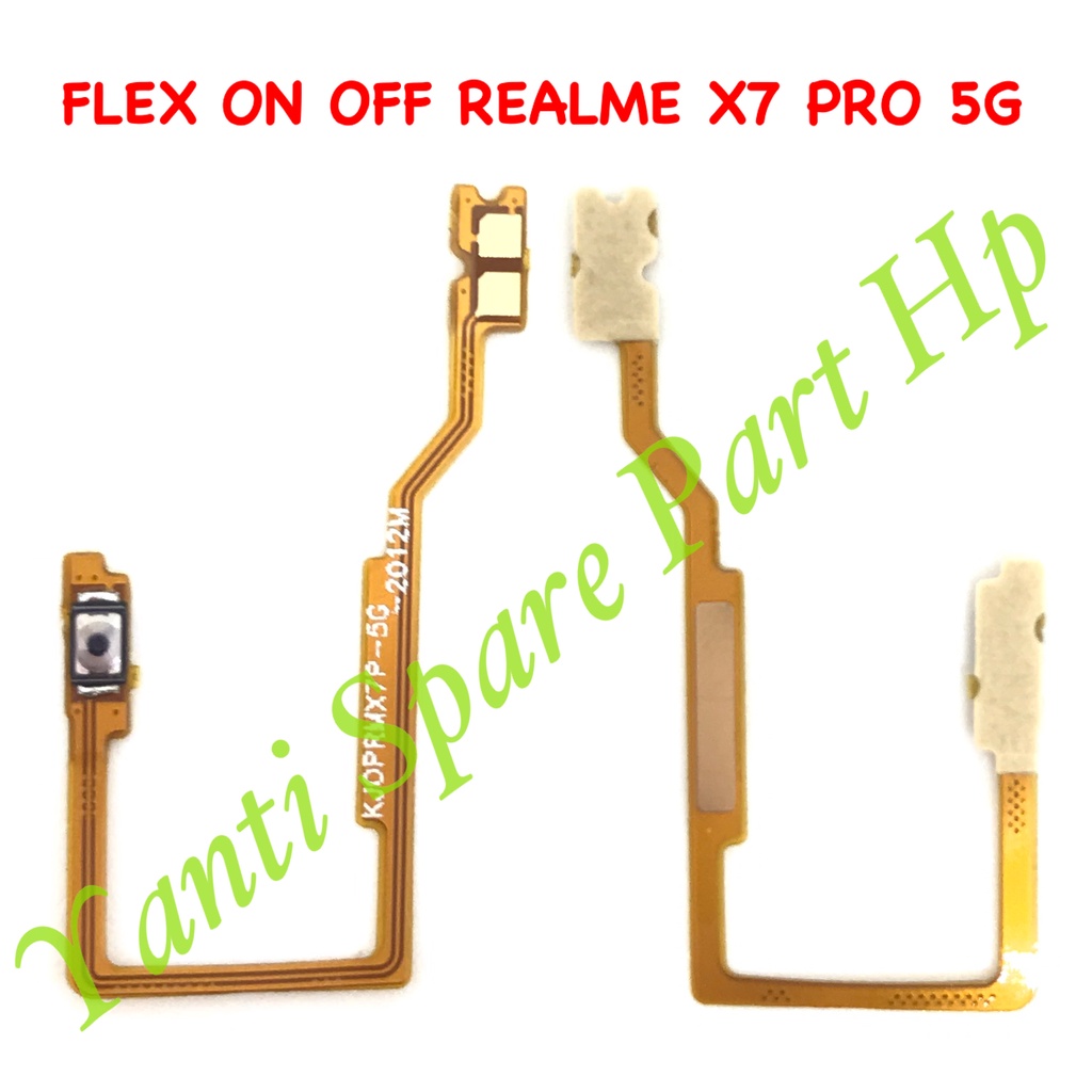 Flexible On Off Realme X7 Pro 5G Original Terlaris New