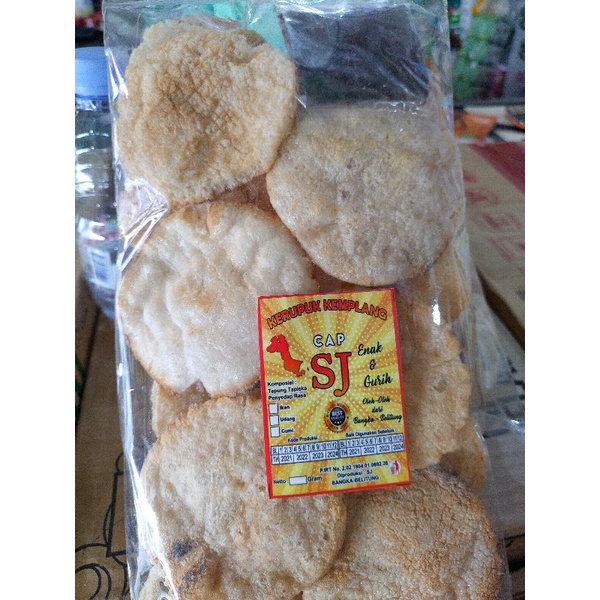 

kerupuk kemplang cap SJ