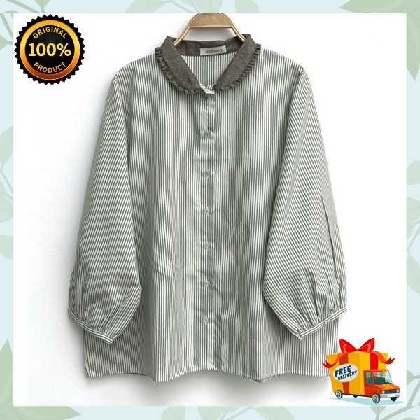 Bluse Korean Style Buju Import Termurah Baju Atasan Wanita Blus Cewek Kekinian Baju Kondangan Ibu2 A