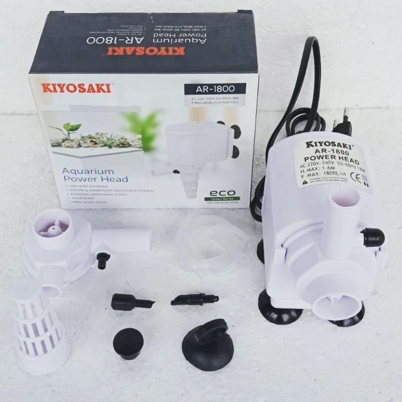 Power head ph 1800 KIYOSAKI AR 1800 mesin pompa filter aquarium waterpump low watt