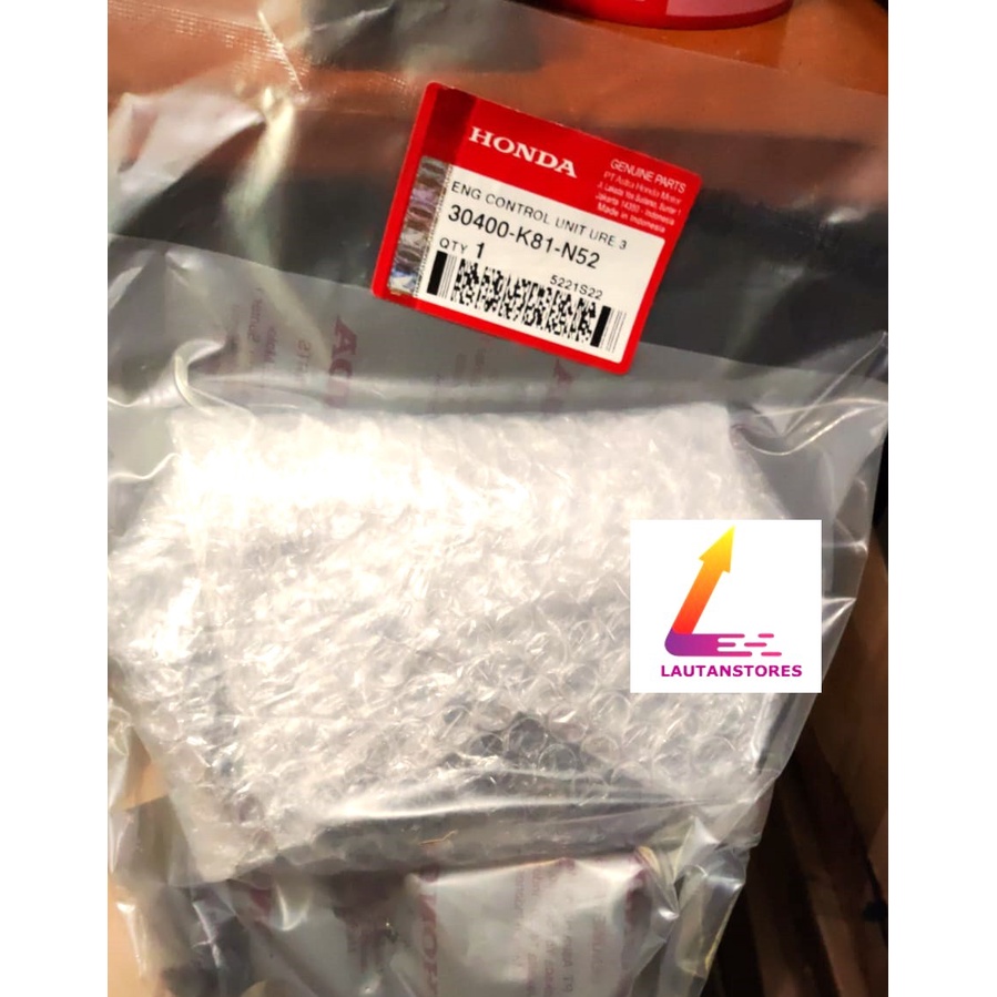 30400-K81-N52 ECU Eng Control Unit Beat Eco Street K81 Non ISS (Pastikan buntut N52)