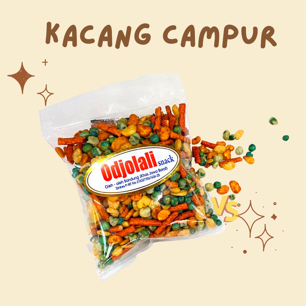 

Kacang Campur Mix Odjolali Snack