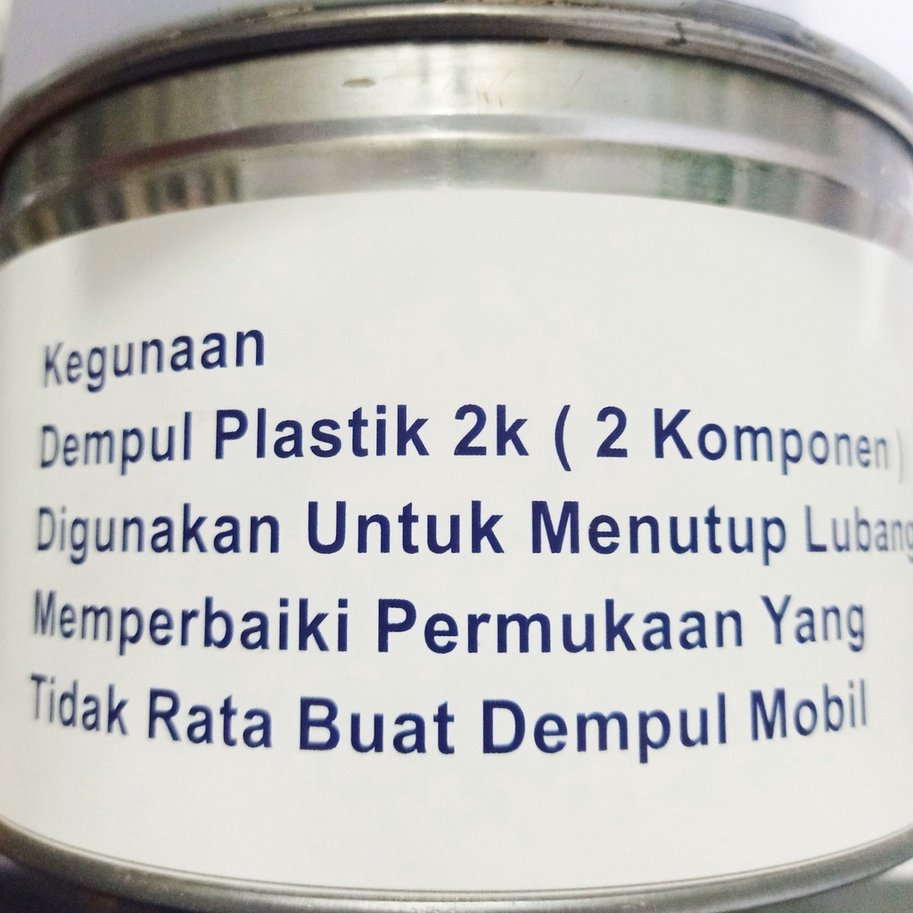 DEMPUL BENZ GLOSS 1KG / Dempul Plastik 2 komponen mobil motor