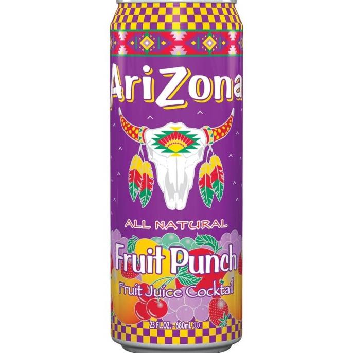 

:::::::] arizona fruit punch . fruit juice cocktail . 680ml . impor amerika