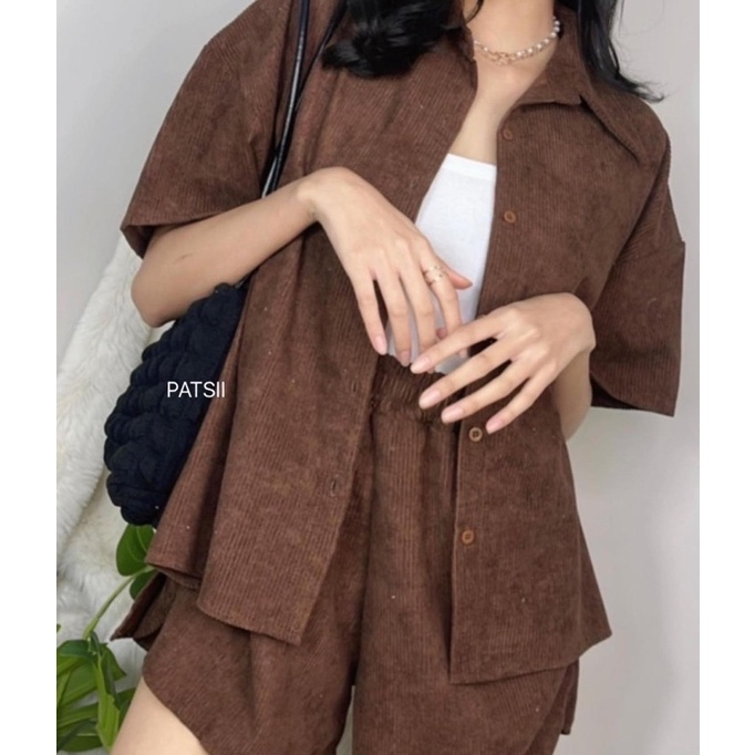 Blazer Set Premium Bangkok Bkk Oversize Wanita Ukuran Jumbo Bahan Tebal Set Wanita Jumbo Big Size Bk