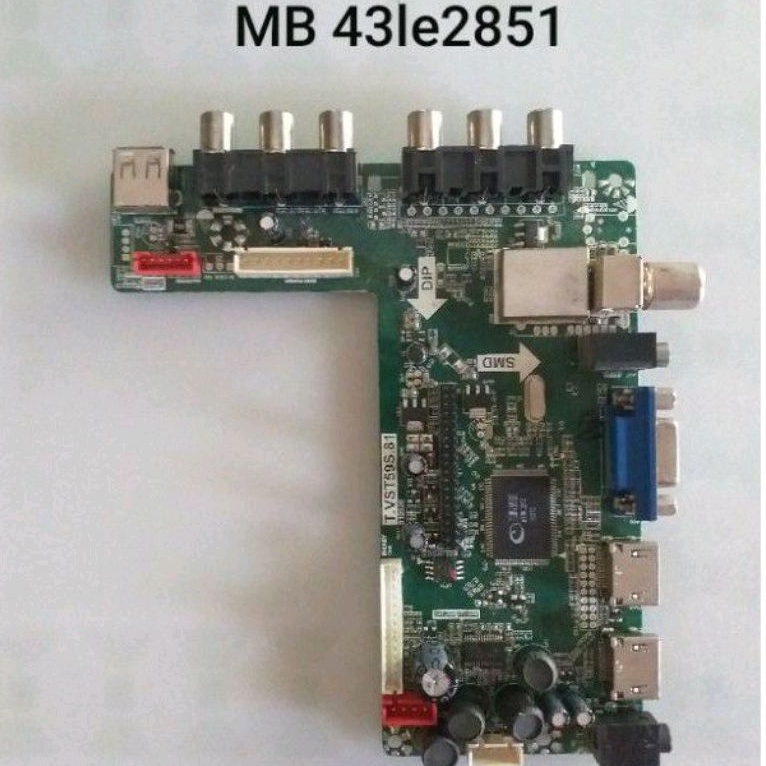 MB MAINBOARD TV SHARP LC-43LE2851 43le2851 43le285i