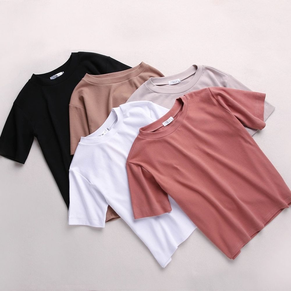 [ ORIGINAL DISTRO ] Kaos Polos Katun Bambu 30S / Kaos Polos Cotton Bamboo