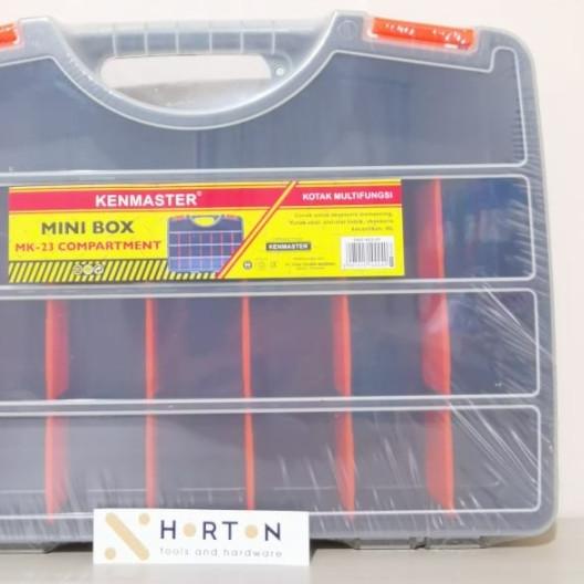 PLASTIK MINI BOX 23 COMPONENT + HANDLE KENMASTER