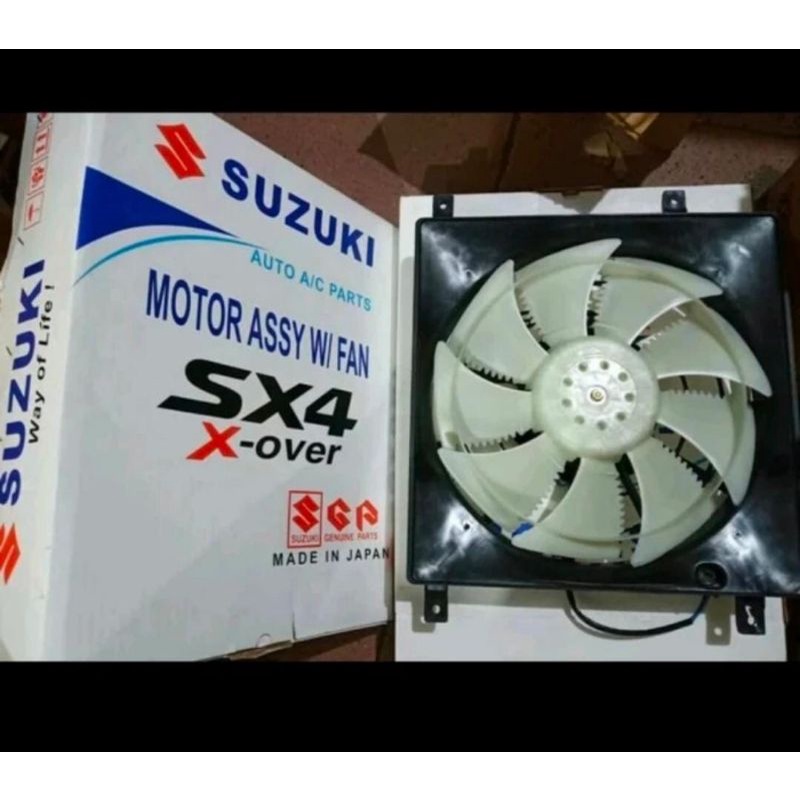 Motor assy fan x-over sx4 extra fan x-over sx4