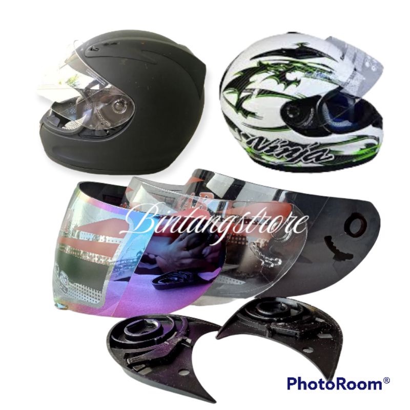 kaca visor helm full face Kawasaki ninja Kawasaki ninja 250