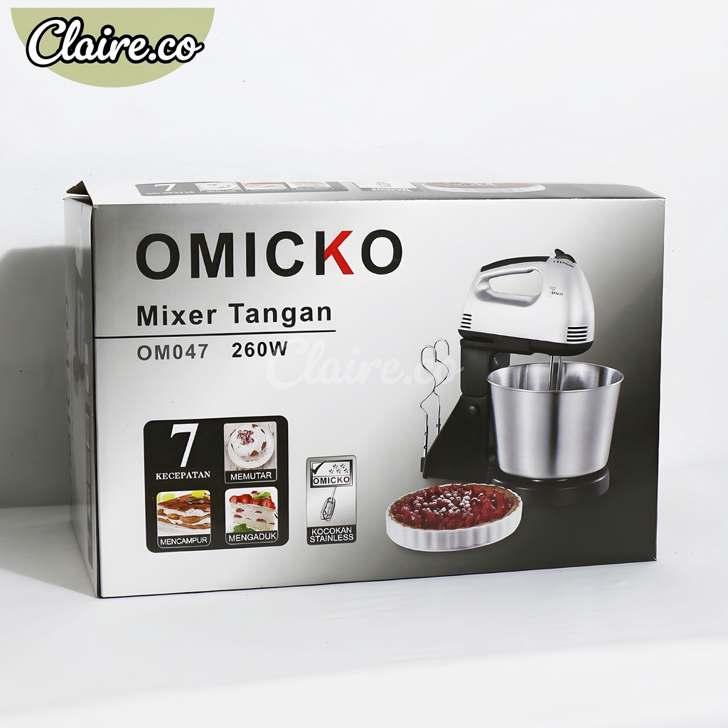 MIXER OMICKO / MIXER DUDUK / MIXER PENGADUK ADONAN DENGAN 7 KECEPATAN