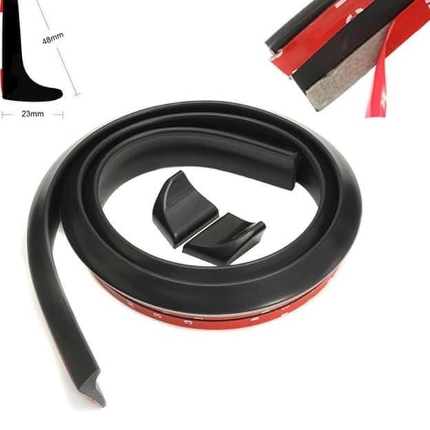 Ducktail Samurai hitam polos / Samurai ducktail polos hitam