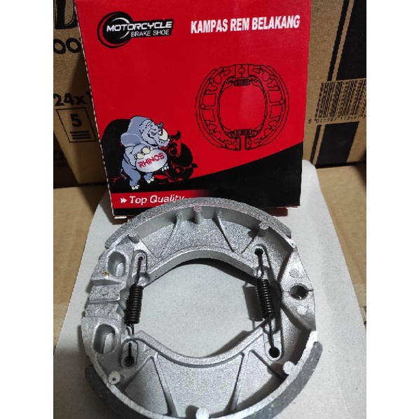 kampas rem belakang + per Yamaha matic 100% original