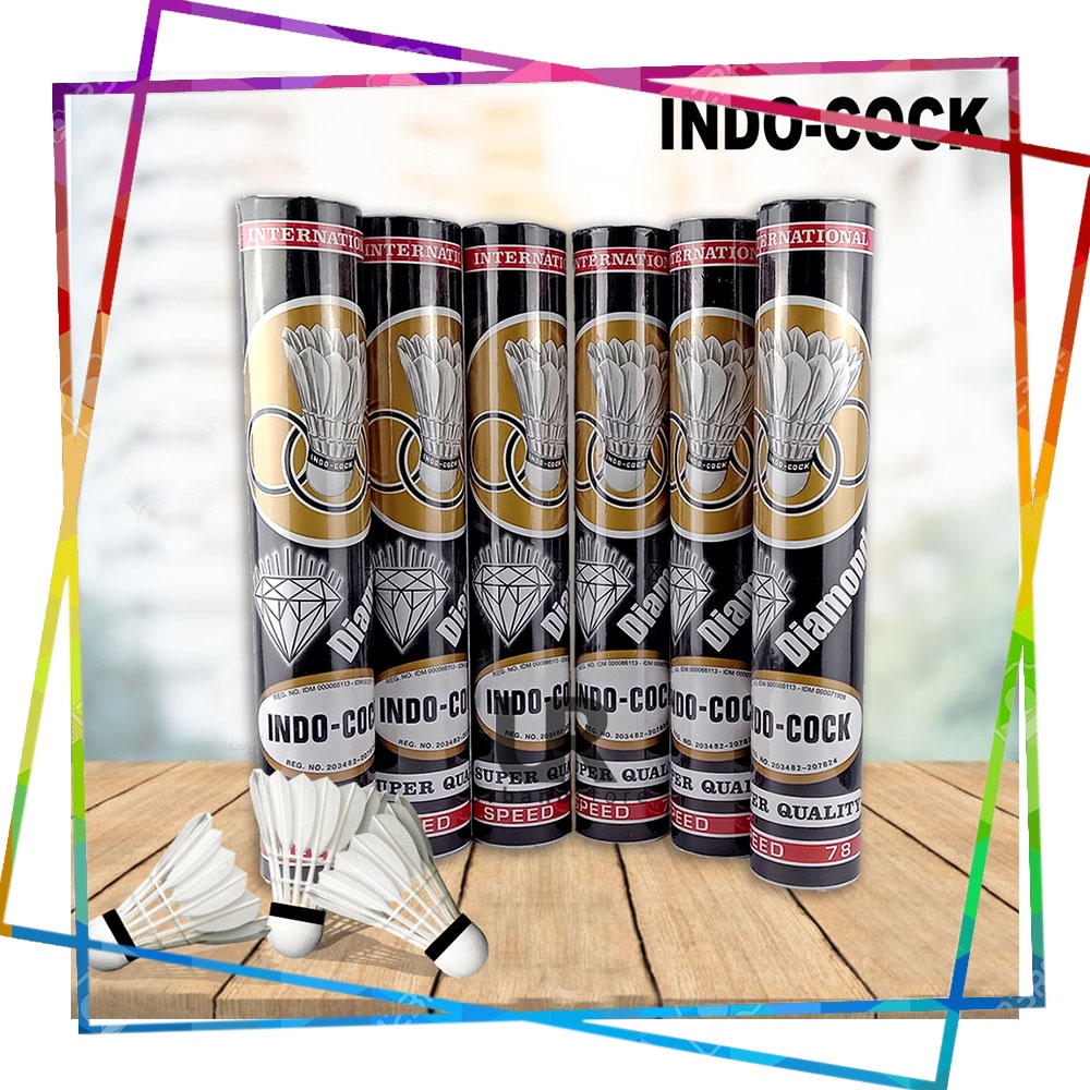 Shuttlecock badminton INDOCOCK ORIGINAL