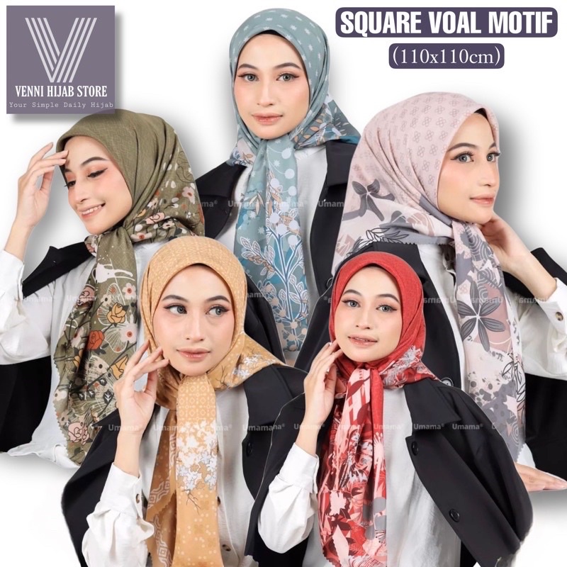 SEGIEMPAT VOAL MOTIF AZARA OSKARA LC ORIGINAL