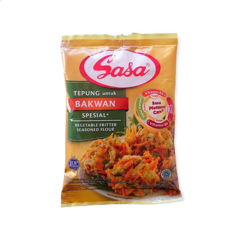 

SASA tepung BAKWAN spesial - vegetable fritter seasoned flour