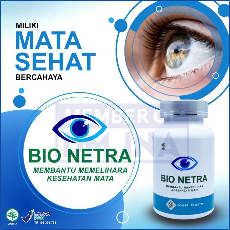 BioNetra asli original herbal untuk mata katarak atau minus