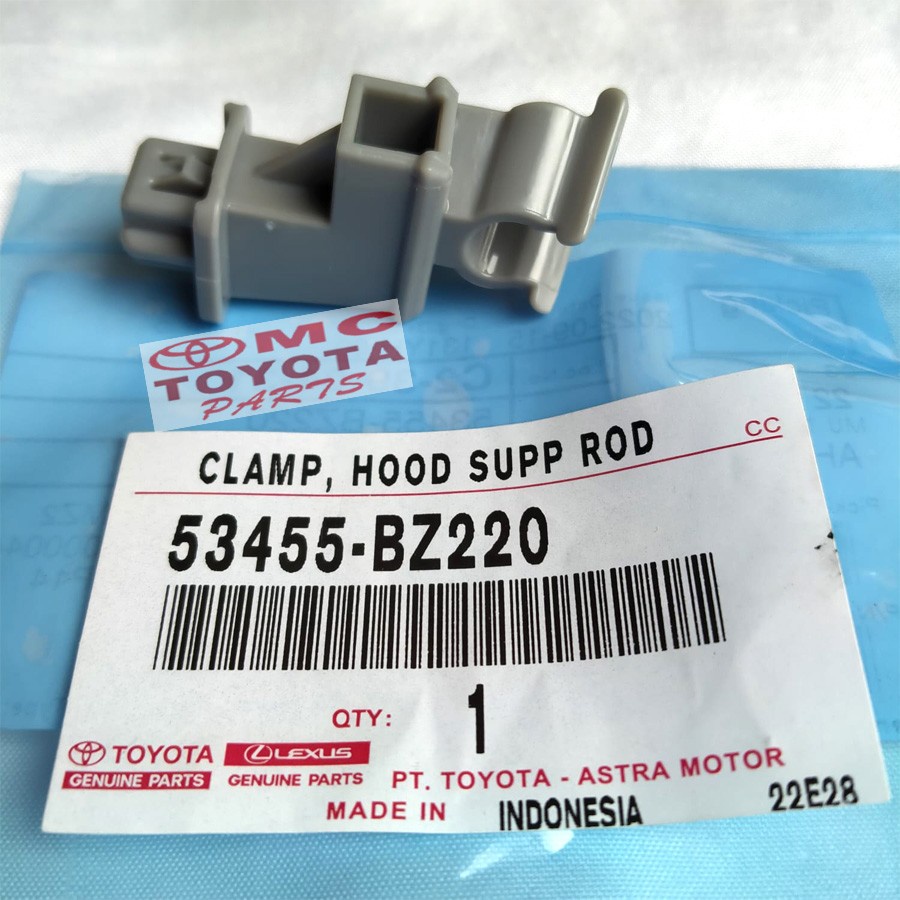 Klip Clip Clamp Hood Stang Kap Mesin Rush Terios New 53455-BZ220