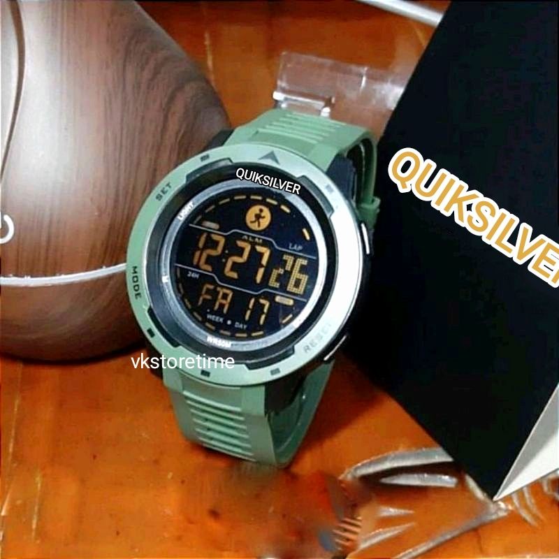 2023 TERLARIS BEST SELLER JAM TANGAN QUIKSILVER TERBARU TAHAN AIR OUTDOOR DG 8100 NORTH EDGE QS