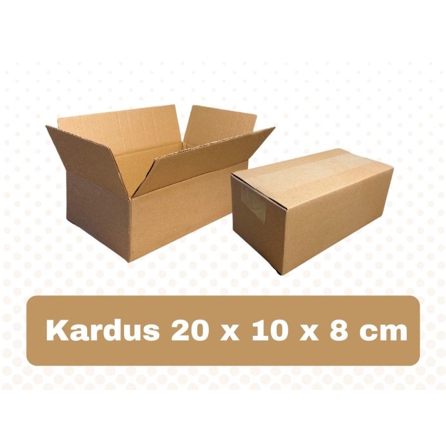 

10pcs Kotak kardus Packingan 20x10x9 cm / box baru