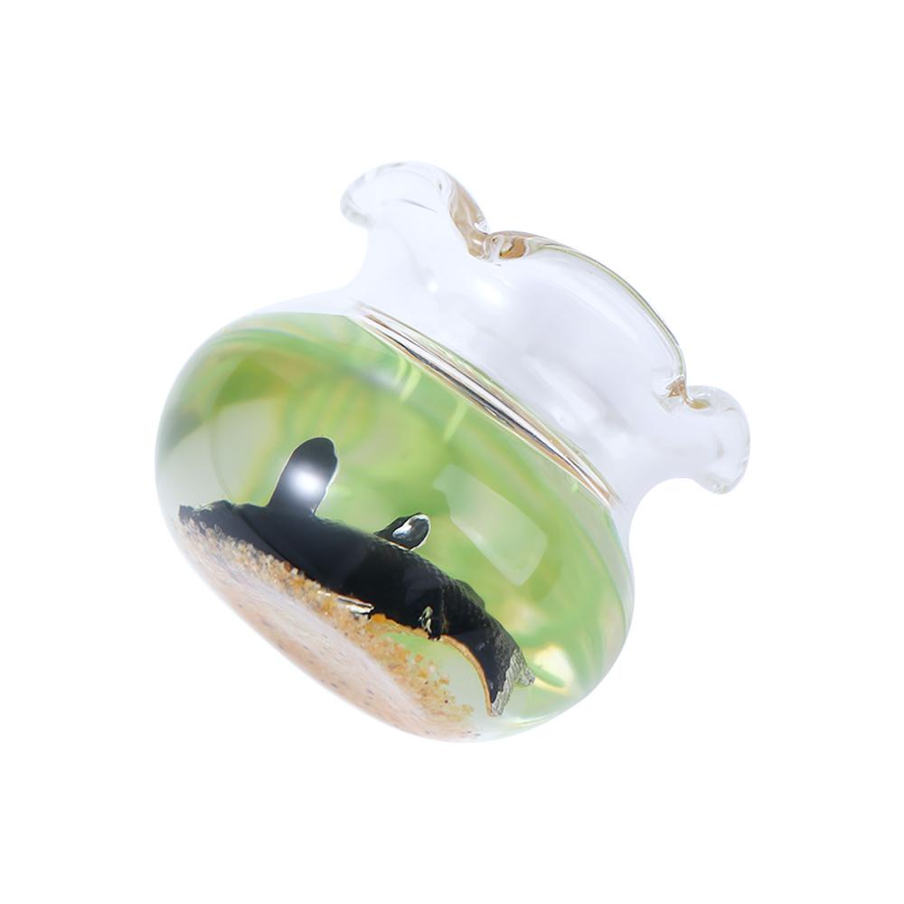 【 ELEGANT 】 Fish Tank Lucu Artificial Mini Kaca Miniatur