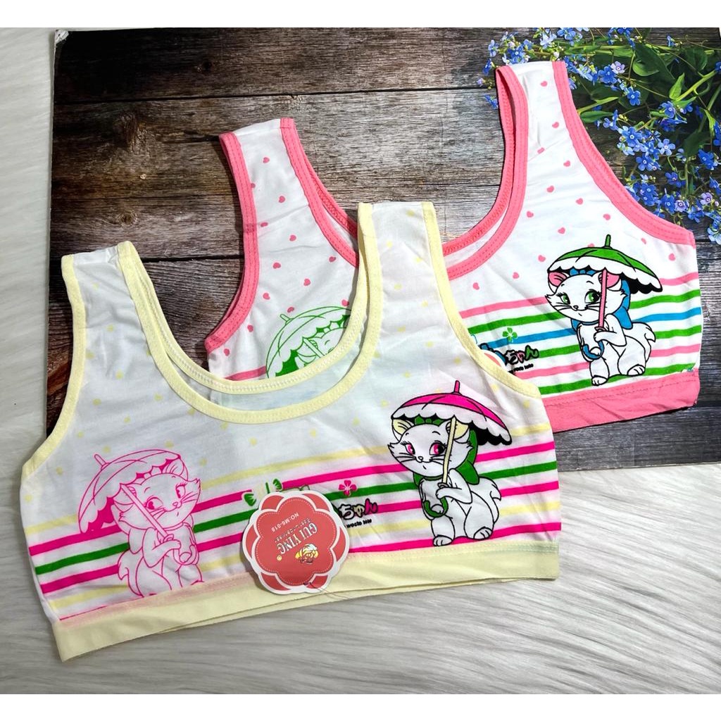 MINISET remaja - bahan katun - model singlet - freesize