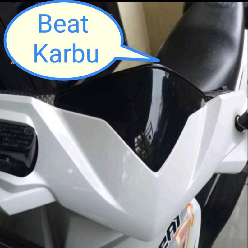 Visor Beat Karbu Old Mini Windshield Beat Karbu Lama Mini Old antshoop