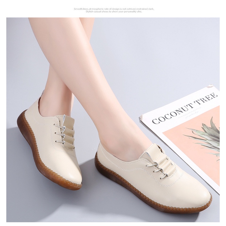 FOKU Sepatu Flat Wanita ️️Lembut Loafers Wanita Kerja Flatshoes Terbaru