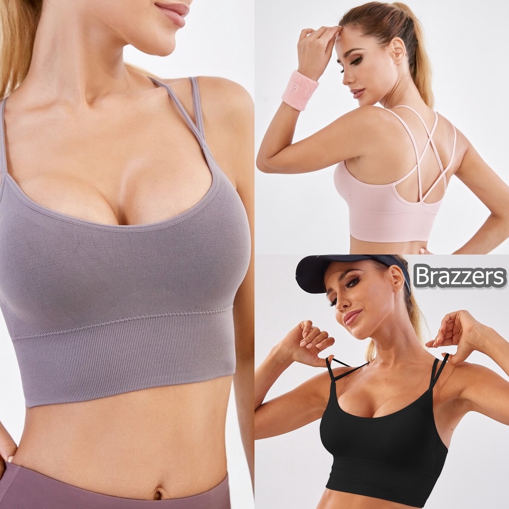 Beha Sports Bra Sport Untuk Olahraga Sports Gym Senam Zumba Yoga Pilates Aerobic Jogging Fitnes Fitn
