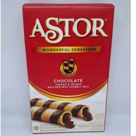 

(3 pcs) ASTOR WAFER ROLL CHOCOLATE 40GR