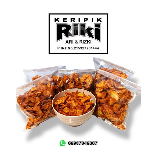 

KERIPIK SINGKONG PEDAS GURIH