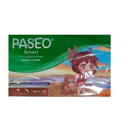 Tissue Paseo Smart Travel Pack 50 s