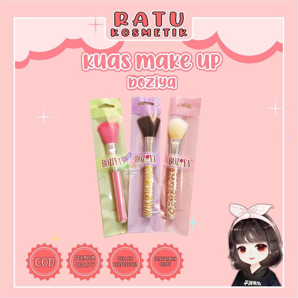 ❤ RATU ❤ Kuas Blush On Yizhilian | Boziya | Young Mika | Tube | Kuas Make Up Karakter