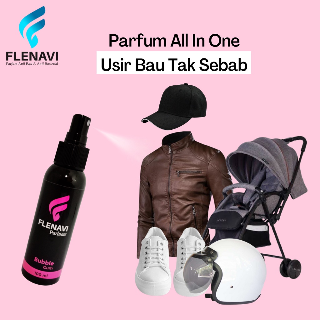 [PROMO] Flenavi - Parfum Helm Anti Bakteri dan Bau Parfum Sepatu Bubble Gum