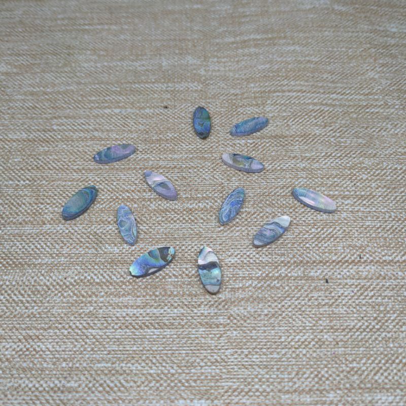 Inlay Abalone Oval Penanda Fingerboard