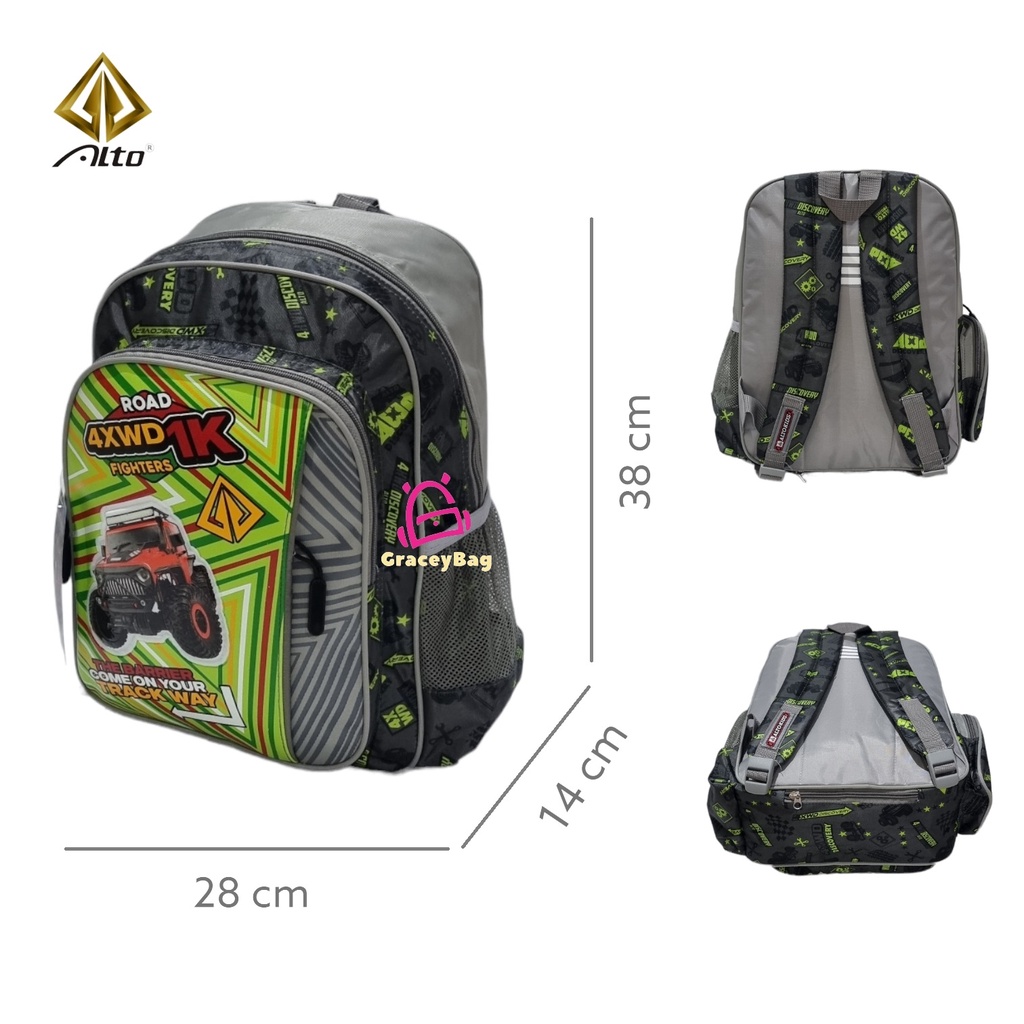 GB-41877M Tas Ransel Anak Laki-laki Alto 4XWD