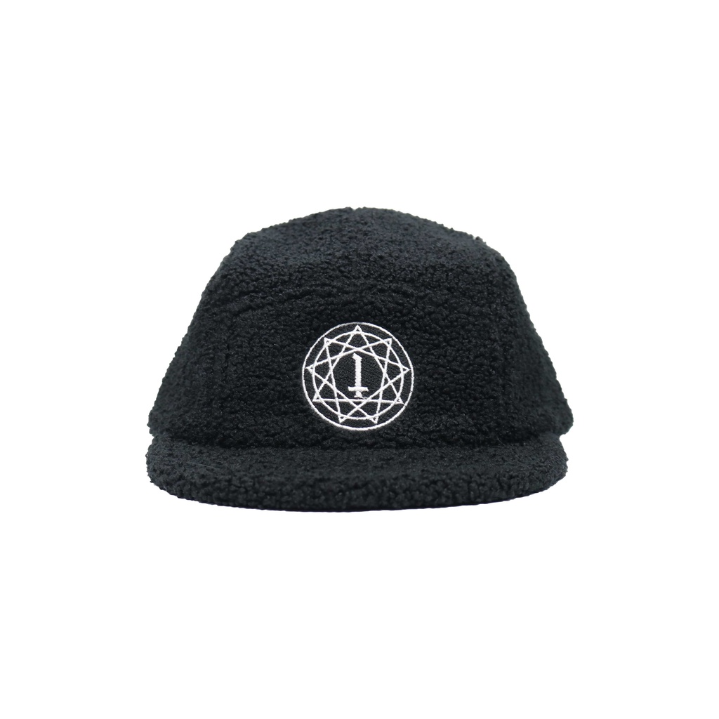 Heretic - 5 Panel Cap Sherpa - Pentagram