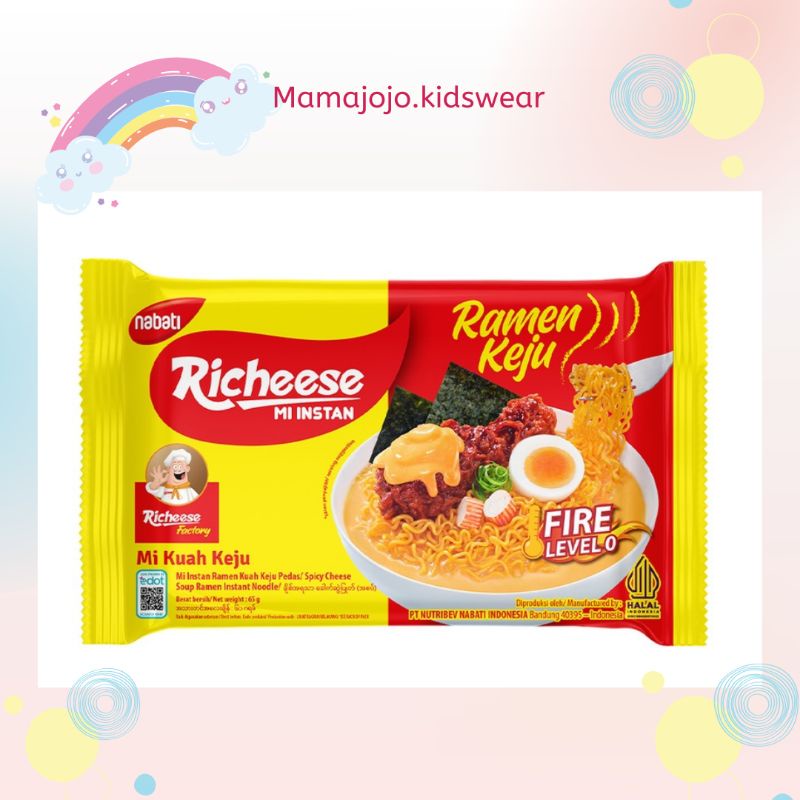 

VIRAL ! Richeese Mie Ramen Keju 65g