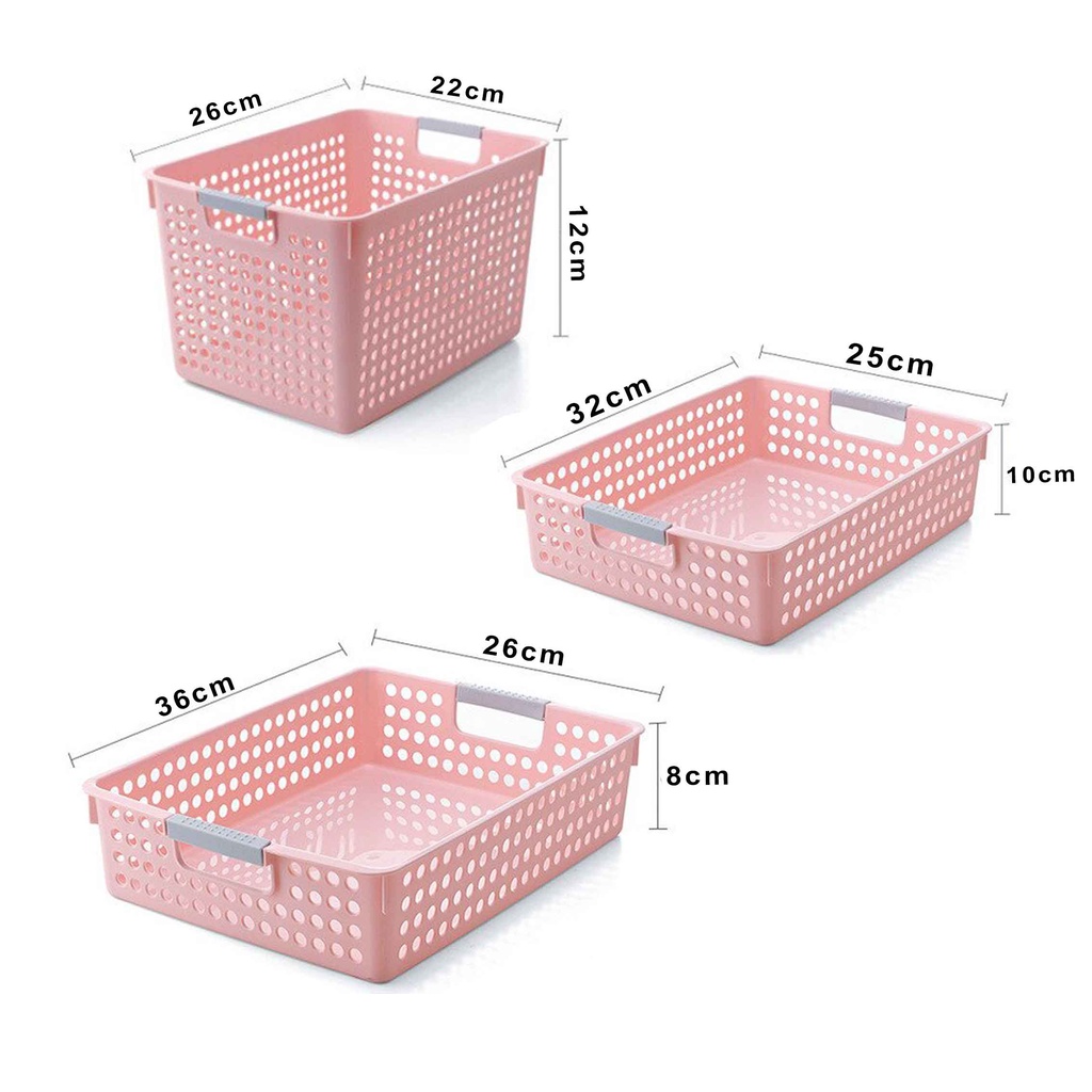 Keranjang Yuxi Trixy / Storage Basket / Keranjang Tempat penyimpanan / Keranjang Plastik