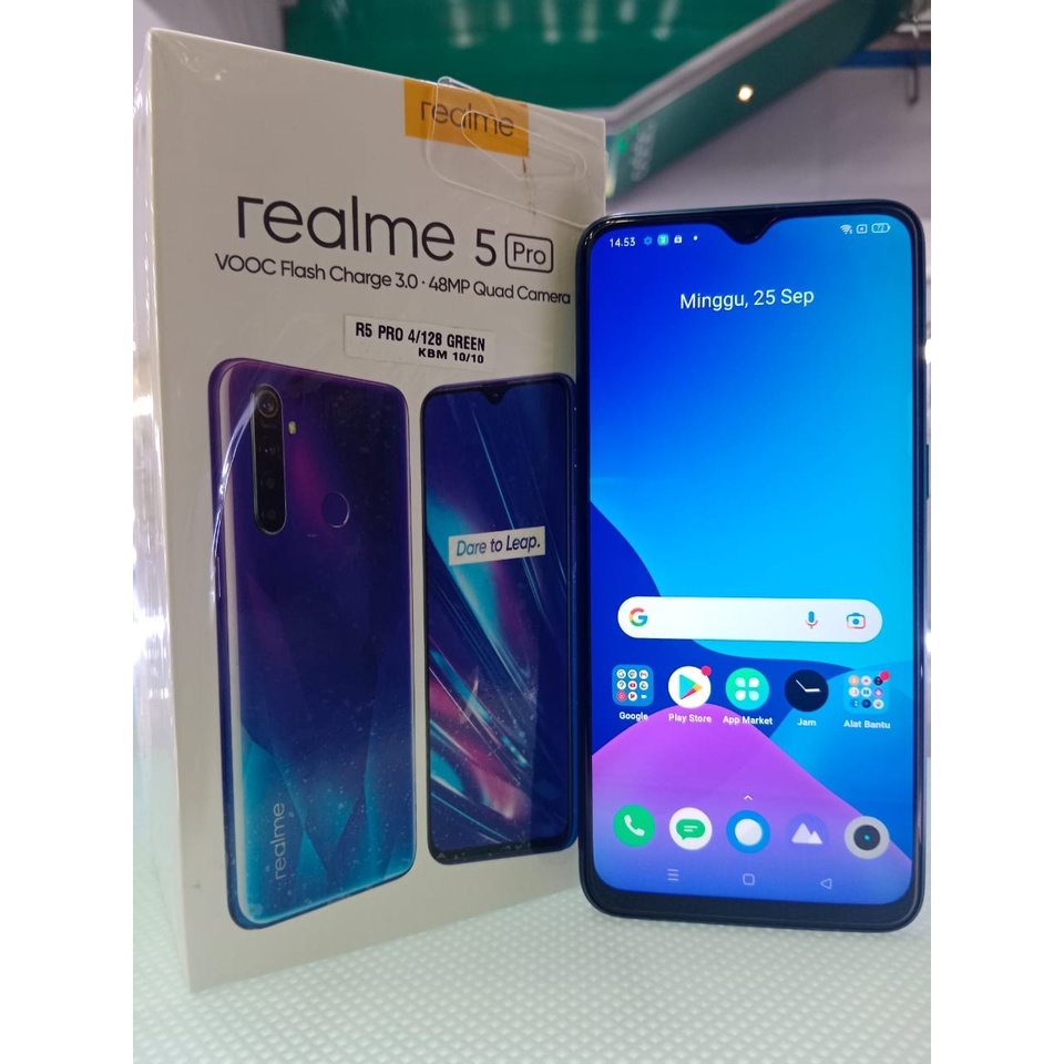 REALME 5 PRO 4/128 SECOND 98% RAM 4GB ROM 128GB SEKEN MULUS FULLSET