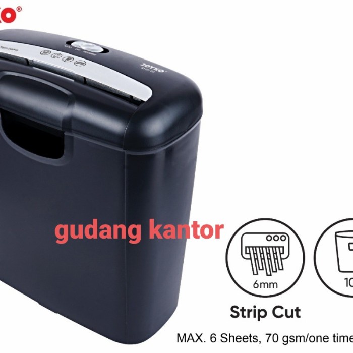 

PAPER SHREDDER JOYKO SHD03 Strip Cut MESIN PENGHANCUR KERTAS SHD 03