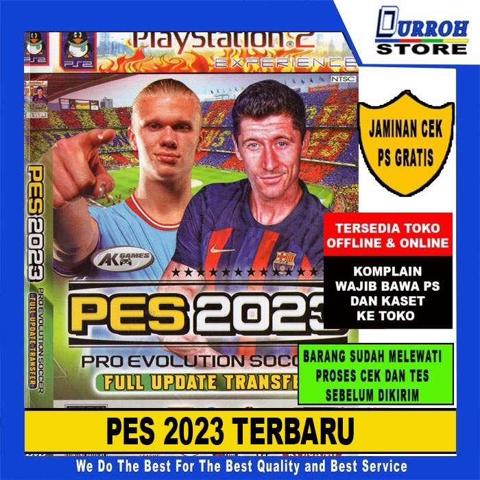 Kaset PS 2 / Playstation 2 PES TERBARU