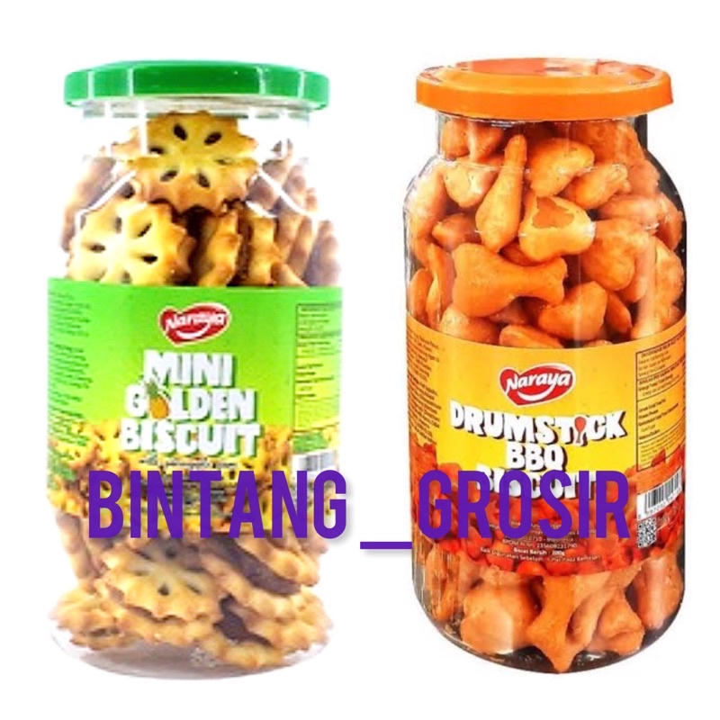 

Naraya Mini Golden Biscuit with Pineapple Jam 190gr / Naraya Drum Stick BBQ Biscuit / Naraya / Mini / Golden / Biscuit / with / Pineapple / Jam / Naraya / Drum / Stick / BBQ / Biscuit